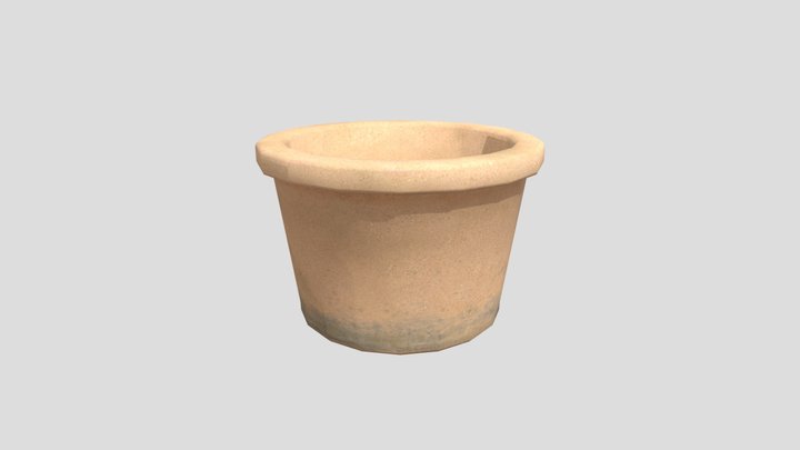 SmallFlowerPot 3D Model