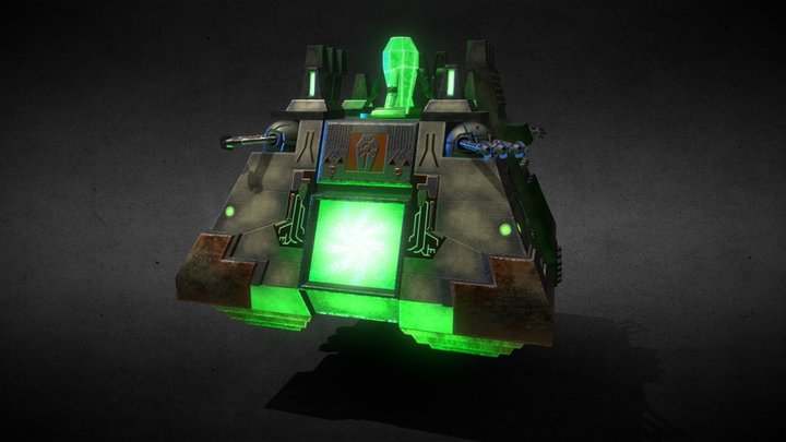 Necron Monolith 3D Model