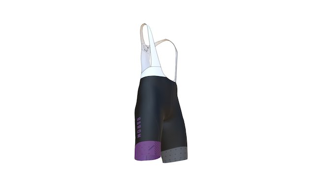 Baron Cycling Bib Shorts 3D Model