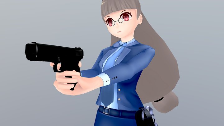 The Police Officer 3D Model