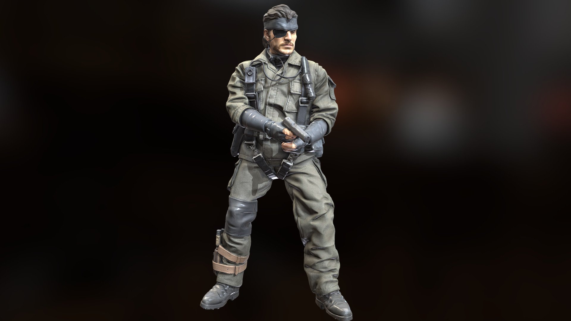 Snake Mgs - Download Free 3D model by Roberto Domínguez (@vmmaniac ...
