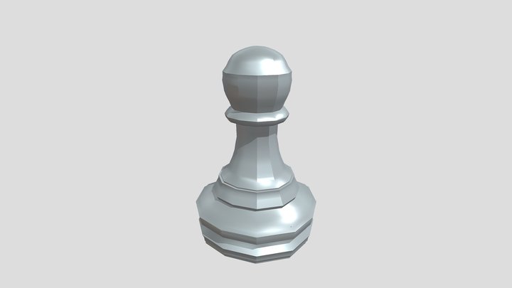 Pawn chess piece 3D Model