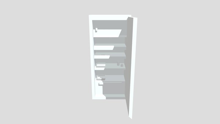 Geladeira 3D Model