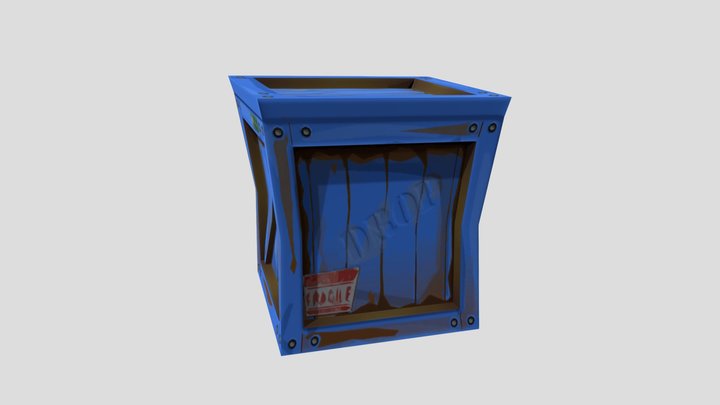 Supply Drop Box - Fortnite 3D Model
