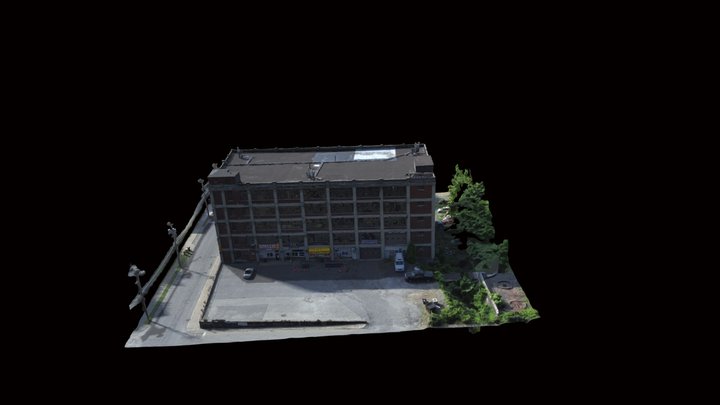 Old building 3D Model 3D Model