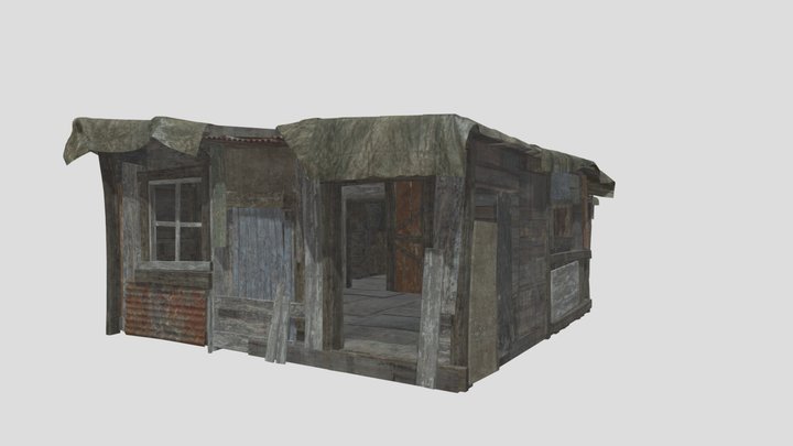 Jason's Shack 3D Model