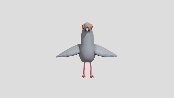 pigeon bundle 3D Model