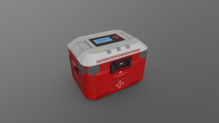 Health Box 3D Model
