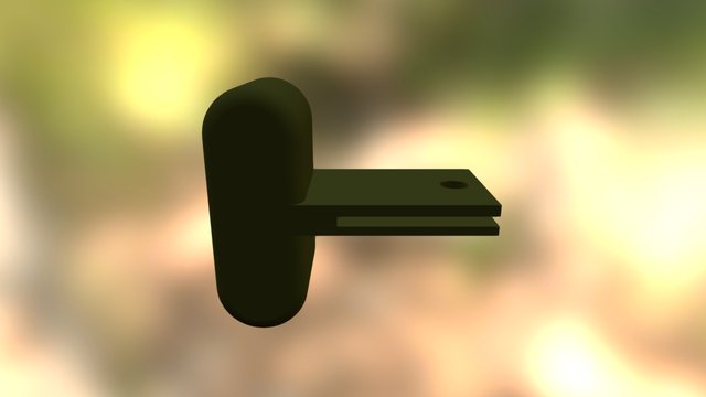 Cutter Of Pizza 3D Model