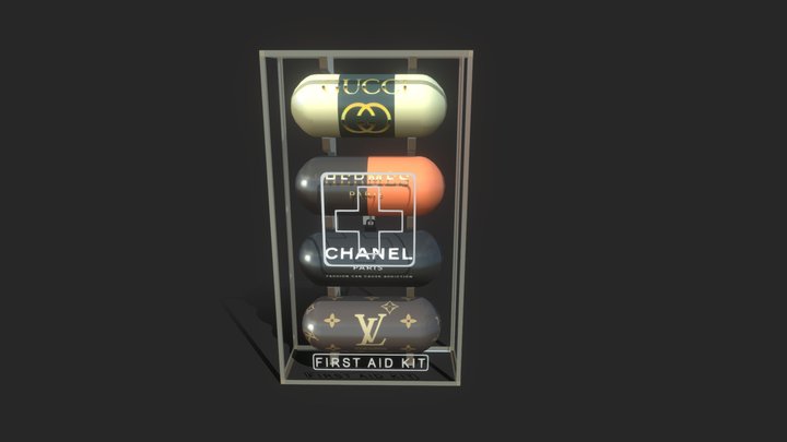 First Aid Kit 3D Model