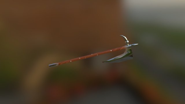 Bearded Axe 3D Model