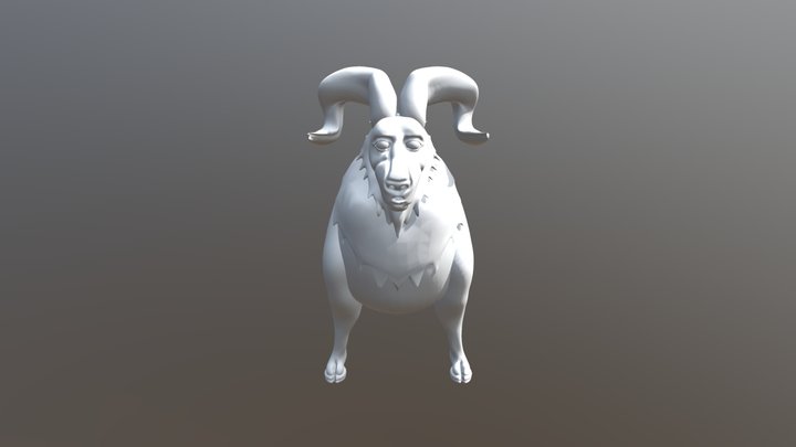 Goat 3D Model