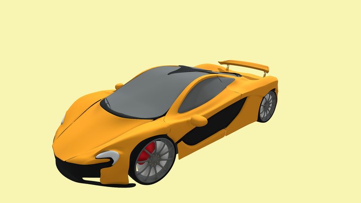 mclarenp1_render 3D Model