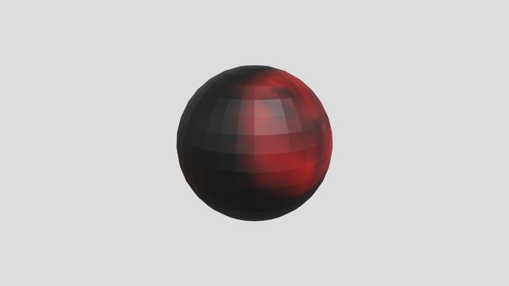 Red Ball 3D Model