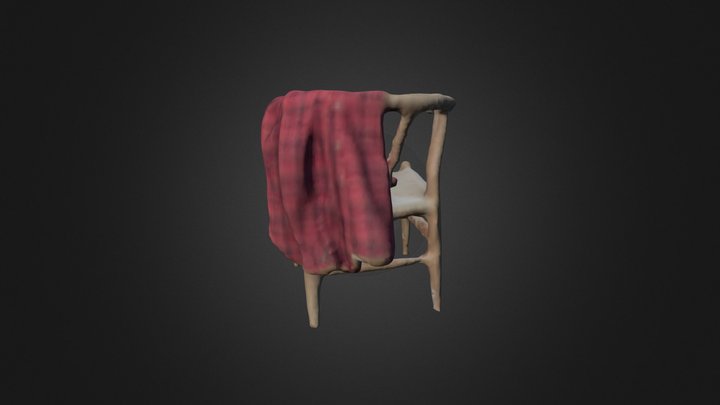 wishbone chair and friend 3D Model