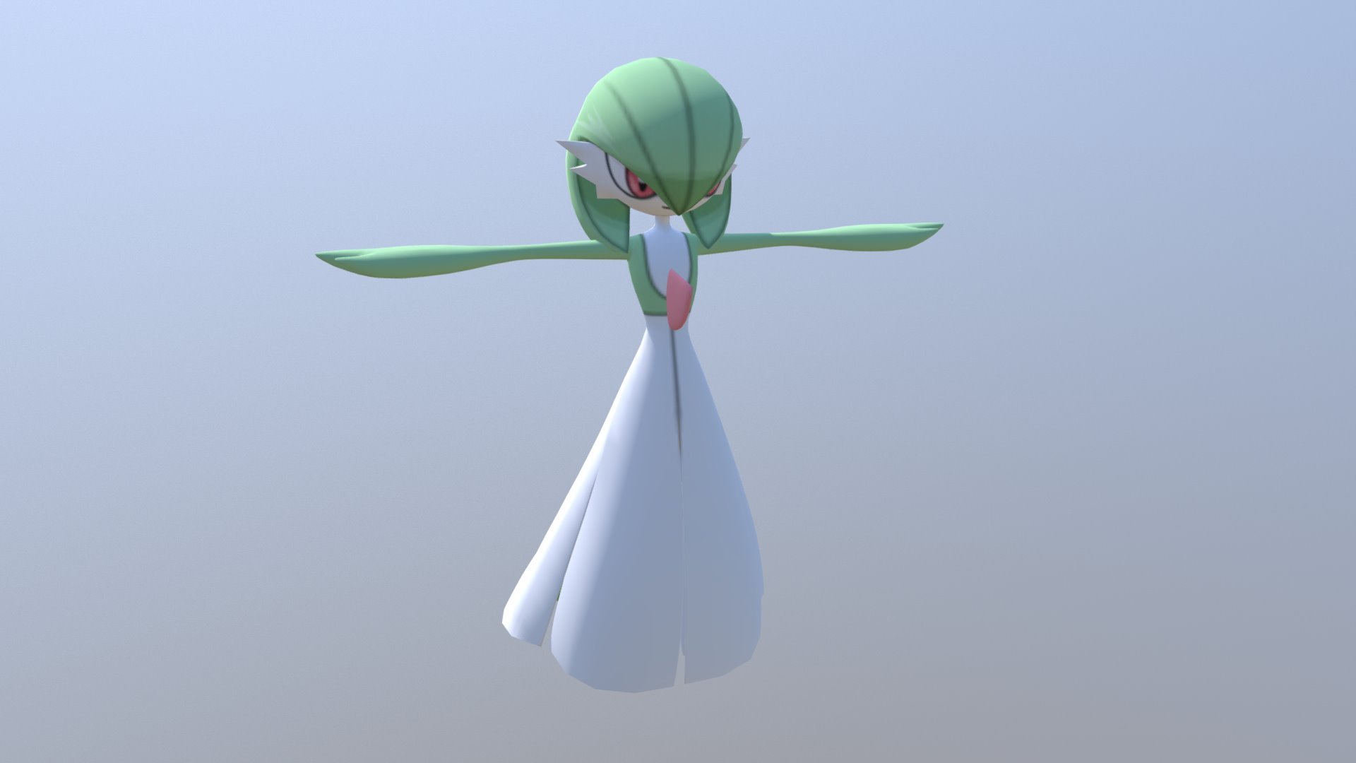 Mega-gardevoir 3D models - Sketchfab