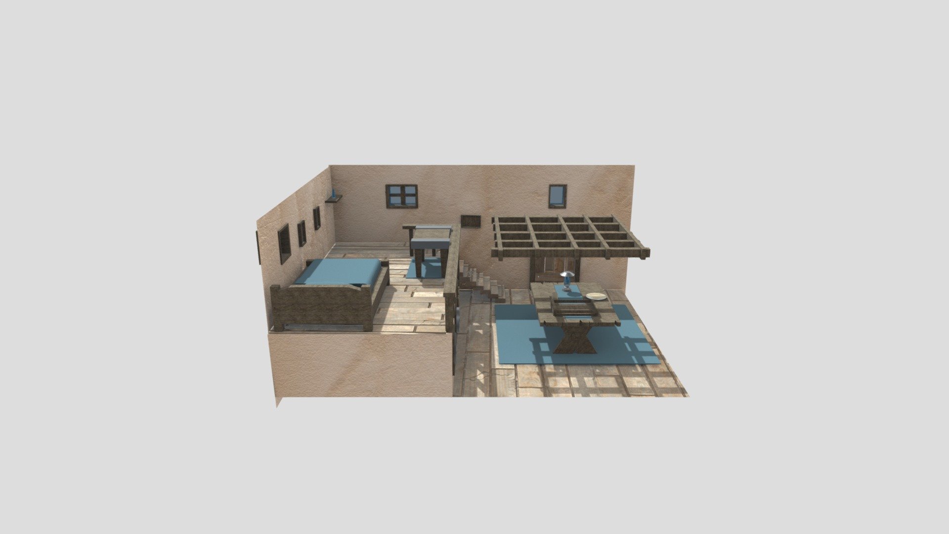 LINK_HOUSE_FINAL - 3D model by Mary_Jackson [a186ae6] - Sketchfab