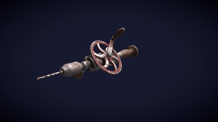 Millers Falls No. 980 Drill 3D Model