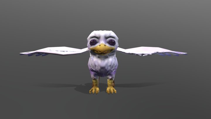 Baby Griffin 3D Model
