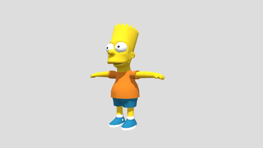Bart (Rigged) - The Simpsons: Hit & Run