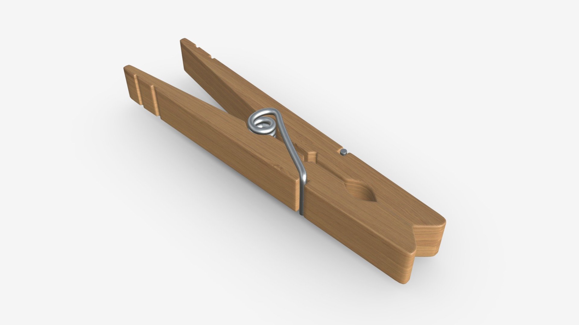 Wooden clothespin 2