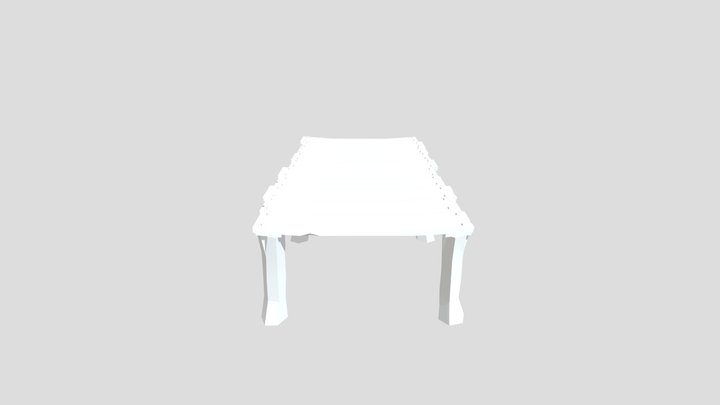 Pier LowPoly 3D Model