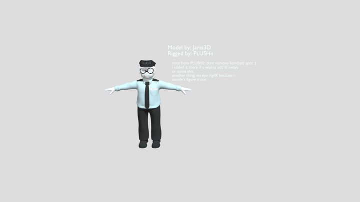 Fritz Smith 3D Model