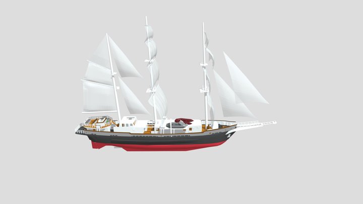 Square-rig 3D models - Sketchfab