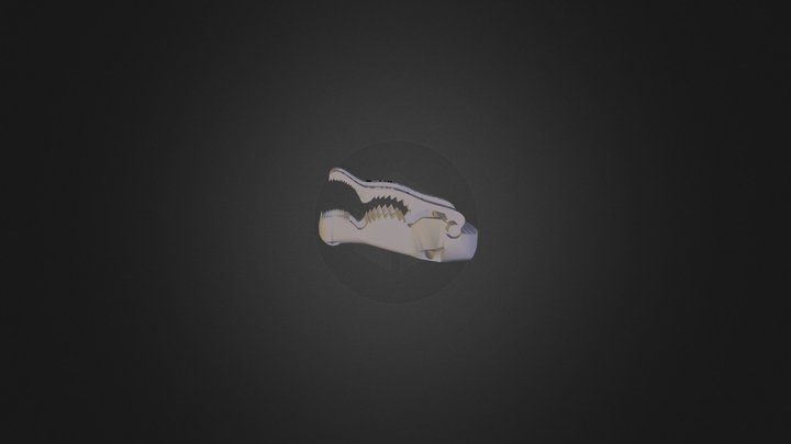 תנין 3D Model