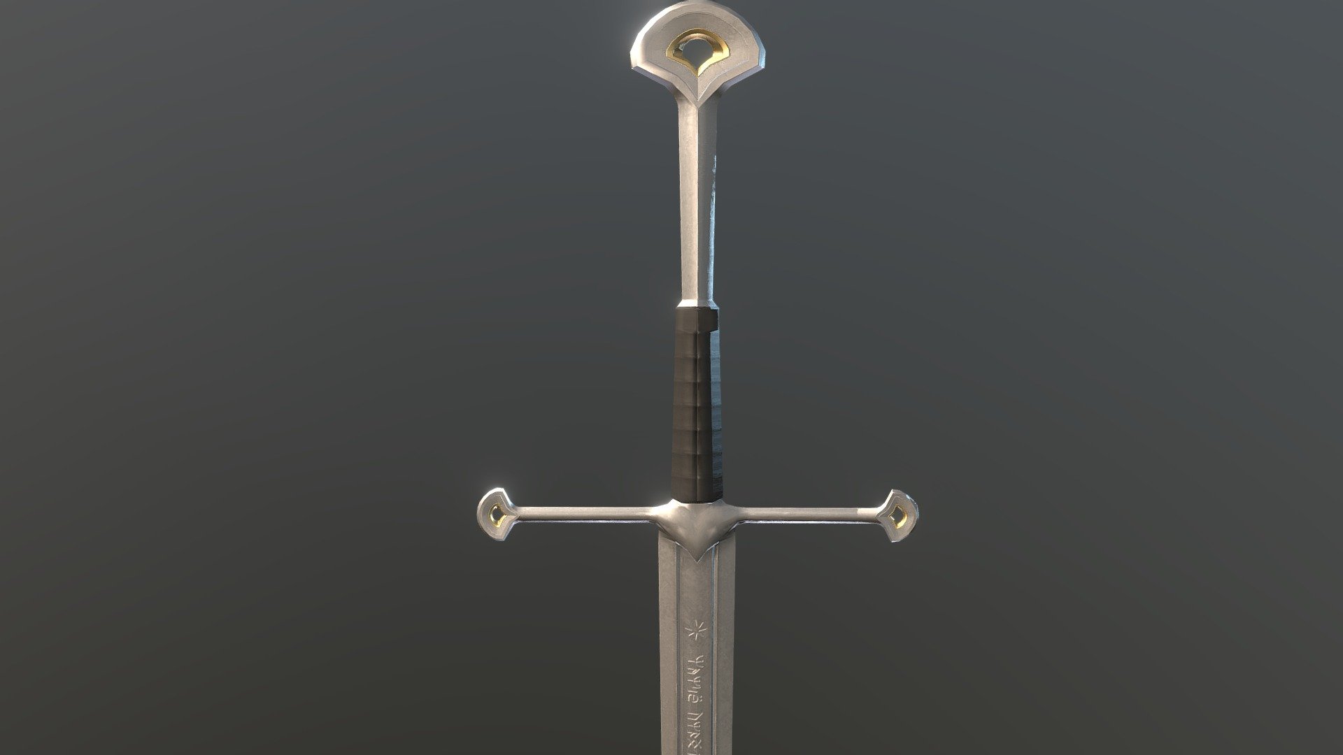 Anduril 3D model by katygillie [a18e44e] Sketchfab