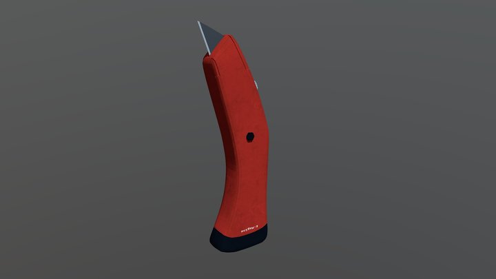Box Cutter 3D Model