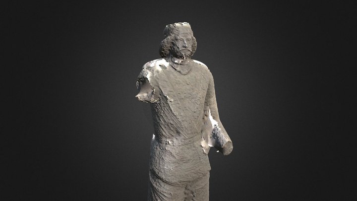 Ashkani Man (Shami Statue) 3D Scan 3D Model