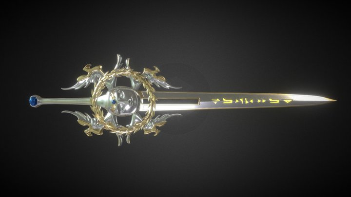 Holy Sword 3D Model