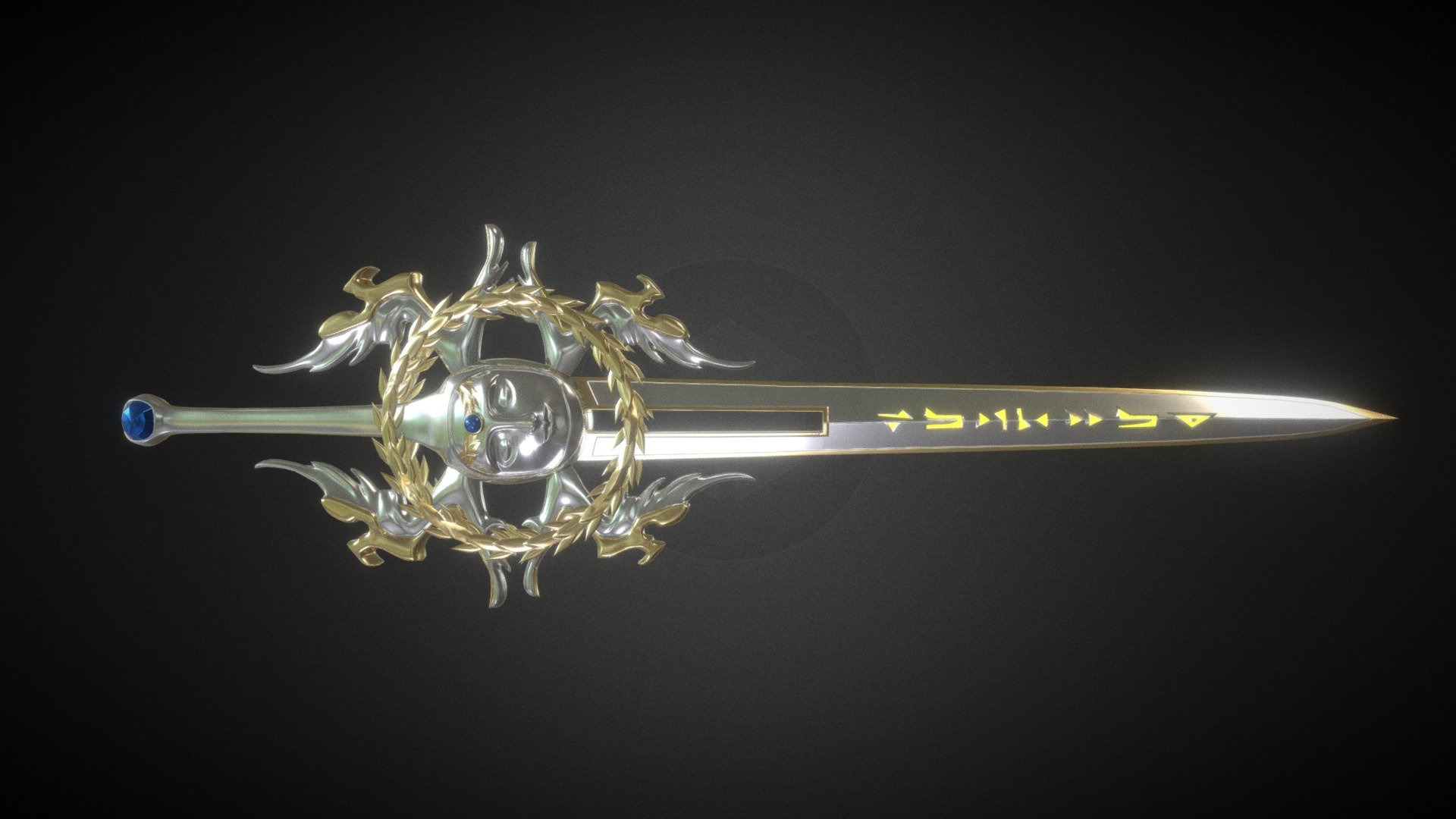 Holy sword, sister to the Eclipse sword. 
