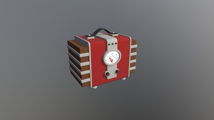 Radio 3D Model