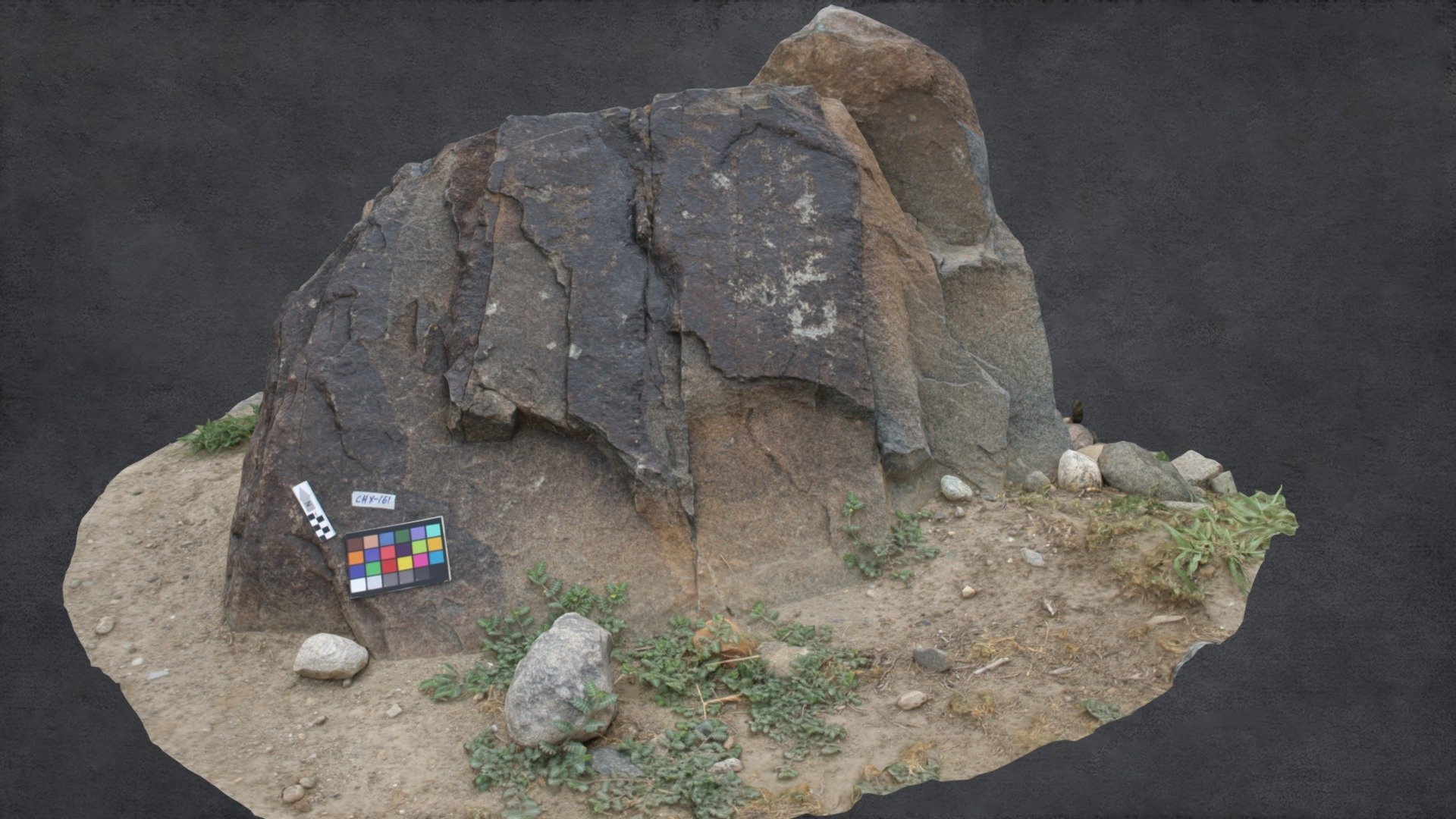 Rock Carving at Chilas-X (Rock 161) - 3D model by cvlablums [a1904aa ...
