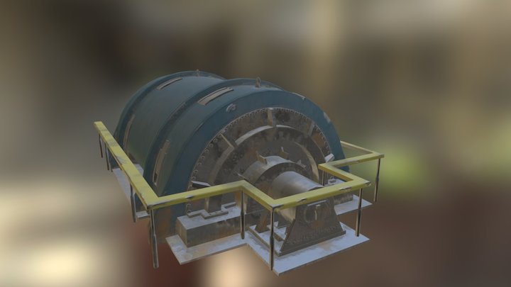 Old Generator 3D Model