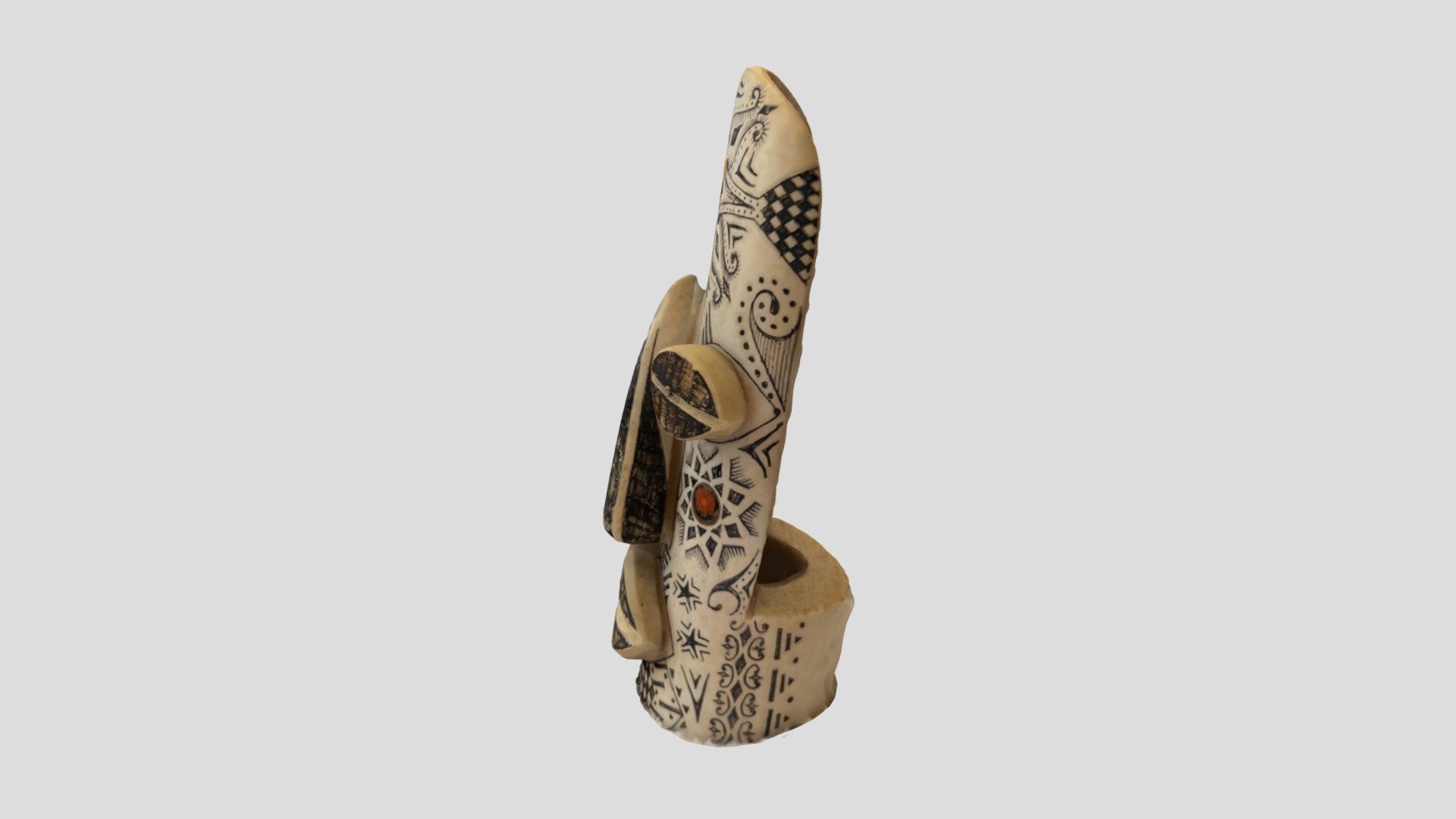 Brazilian bone sculpture
