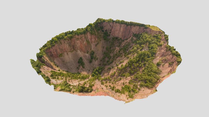 Pinge Altenberg 3D 3D Model