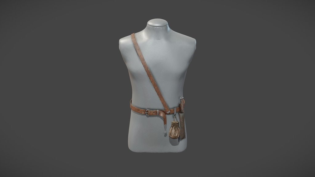 The belt from Illerup Ådal – 3D reconstruction 1