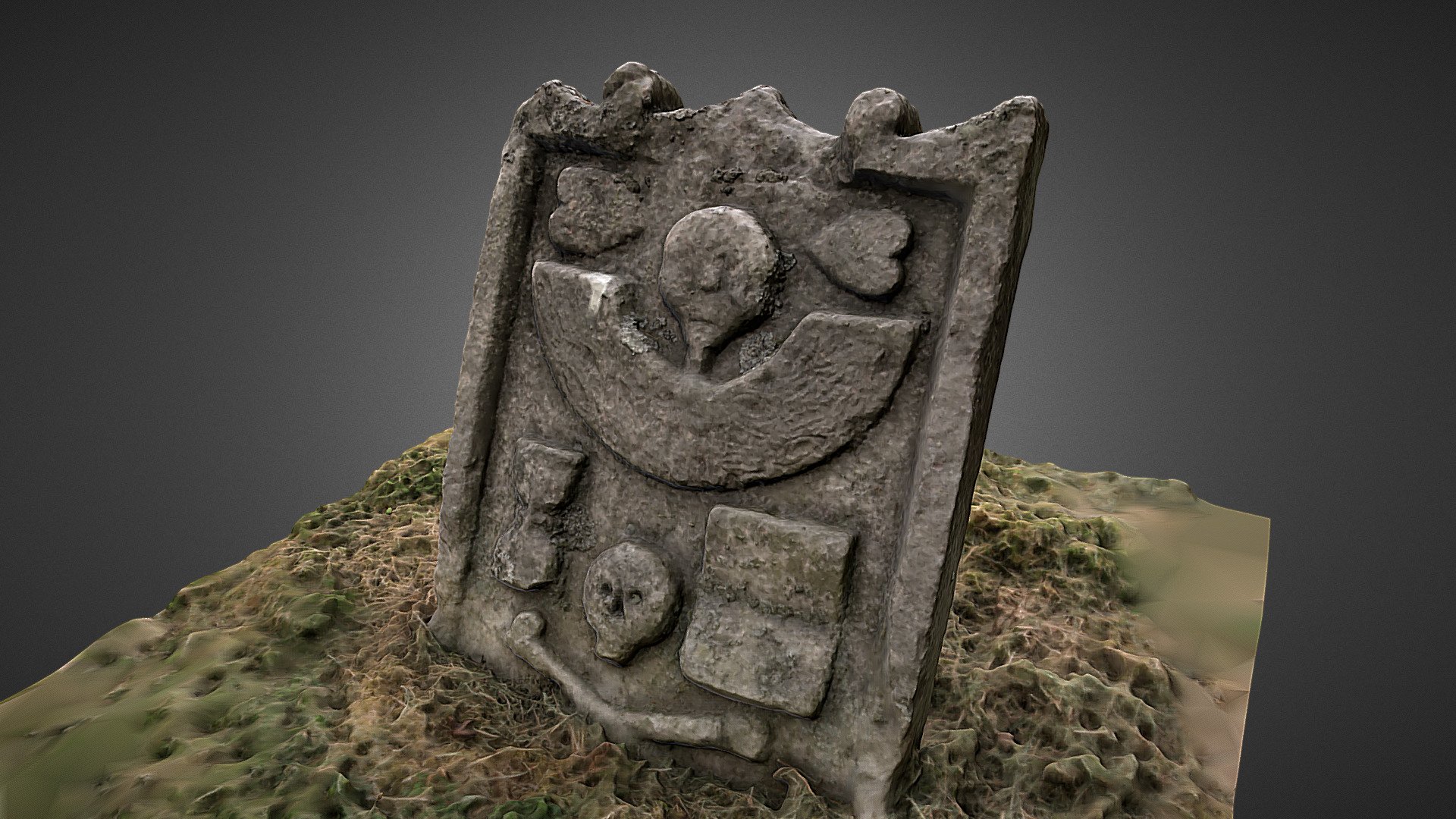 Abbey St Bathans Gravestone, Scotland