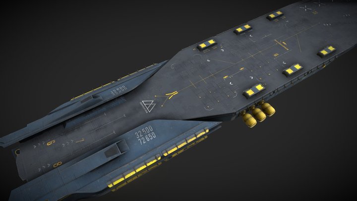 Summit-class Star Carrier 3D Model
