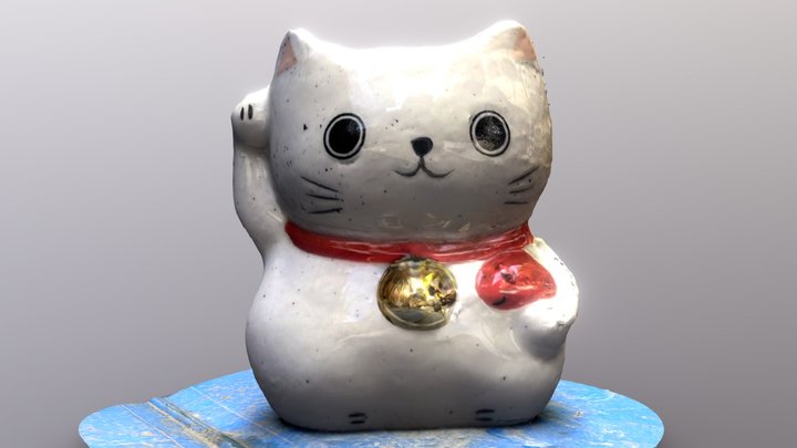 cat mug 3D Model