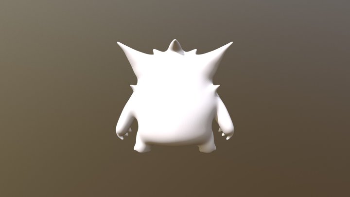 GENGAR 3D Model