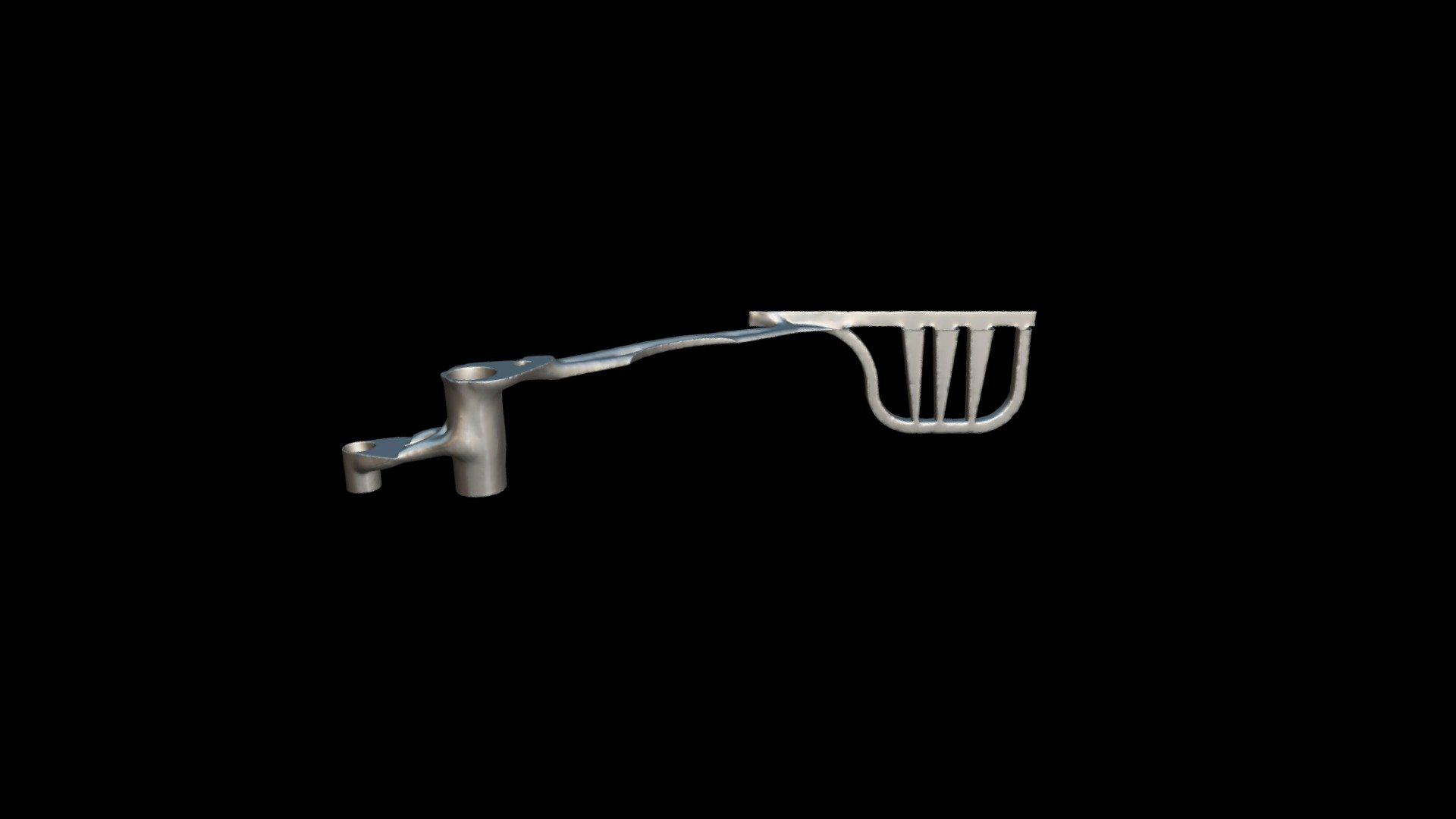 Brake Pedal after optimization Download Free 3D model by tomathew