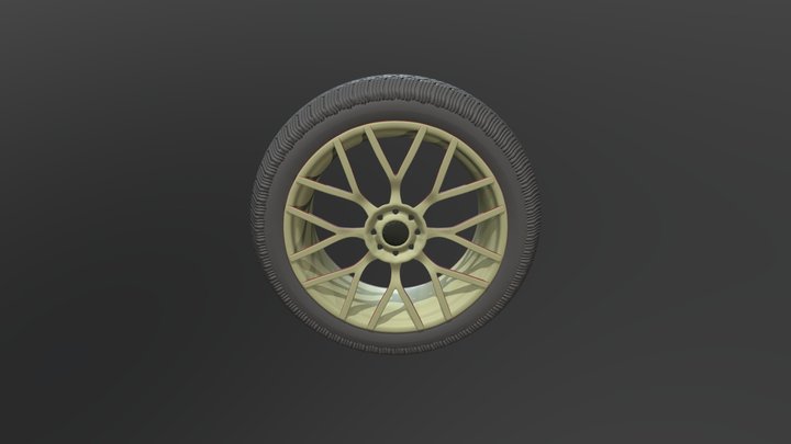 Wheel Alexaa 3D Model