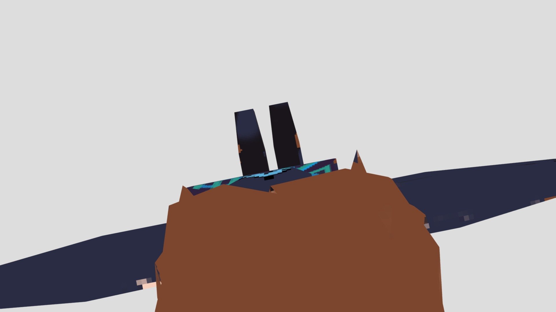 Metaware girl to lowpoly
