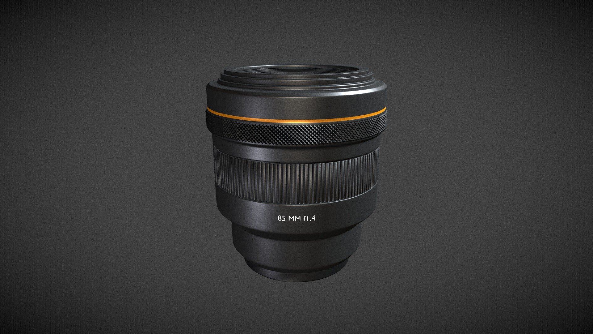 85 mm camera lens Buy Royalty Free 3D model by VISBYTE [a19870d