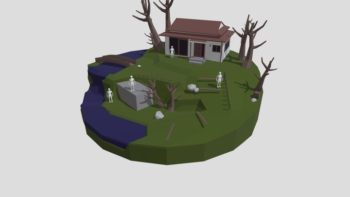 1GD16_Tritar_Thalia_HouseModel 3D Model