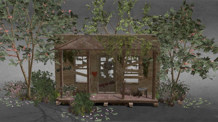 Abandoned House 3D Model